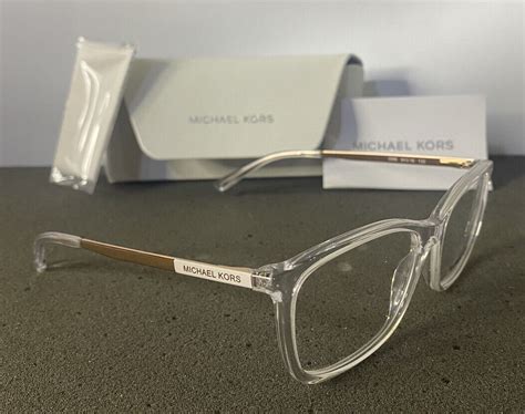 michael kors vivianna ii clear|Michael Kors MK4030 Vivianna II Clear Eyeglasses.